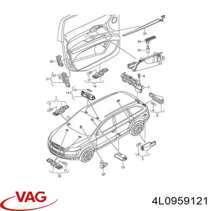 4L0959121 VAG