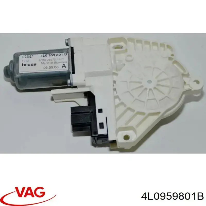 Motor del elevalunas de la puerta trasera izquierda VAG 4L0959801B precio, desde 45,01 EUR