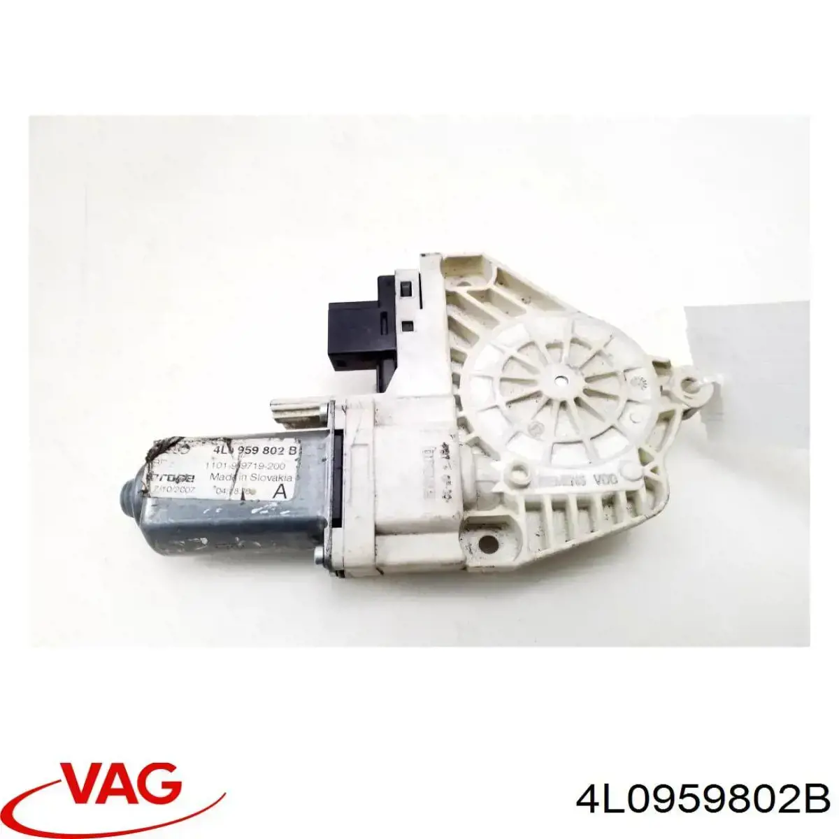 Motor eléctrico, elevalunas, puerta delantera derecha para Audi Q7 (4L)