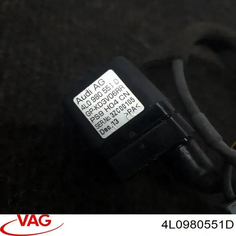 4L0980551D VAG Cámara del sistema de visión