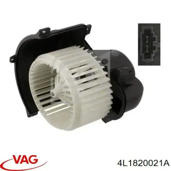 4L1820021A VAG motor eléctrico, ventilador habitáculo