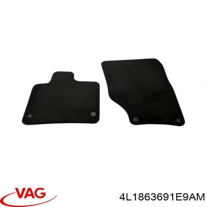 4L1863691E9AM VAG Alfombrillas para coche