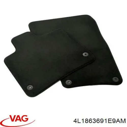 Alfombrillas de coche VAG 4L1863691E9AM precio, desde 114,71 EUR