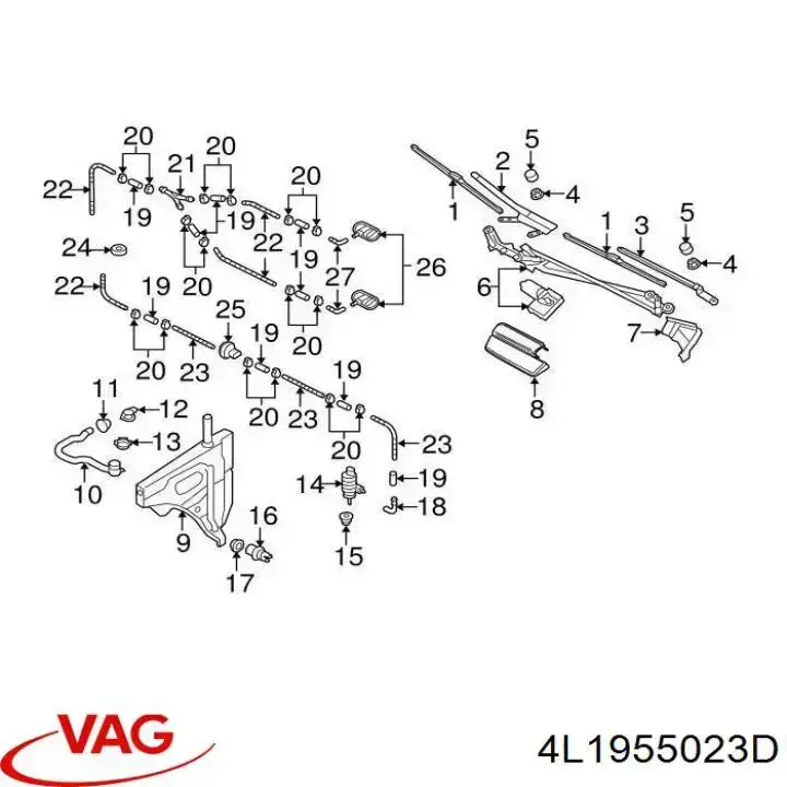 Comprar 591025037540P 4max Varilla de limpiaparabrisas