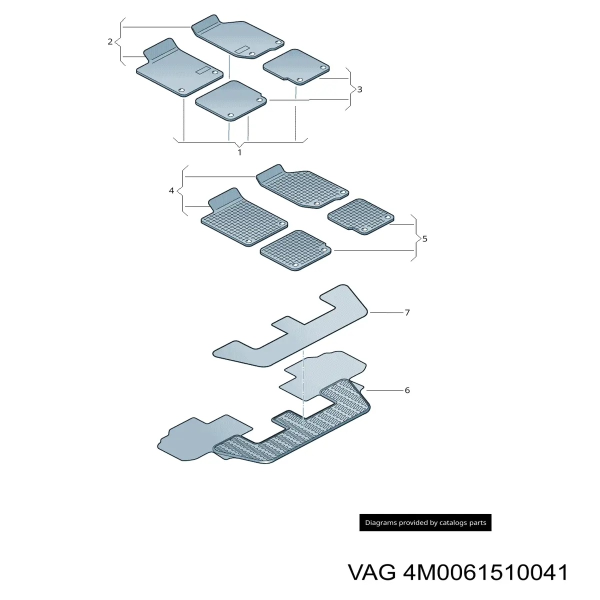 VAG 4M0061510041 precio, desde 86,17 EUR