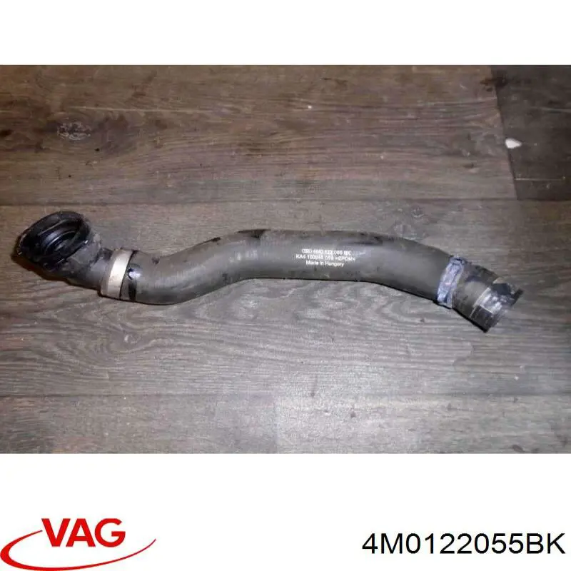 Manguera inferior del radiador 4M0122055BK VAG