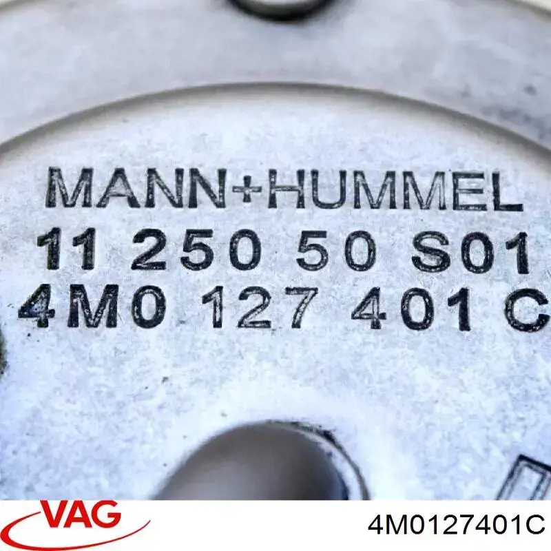 Caja del filtro de combustible 4M0127401C VAG