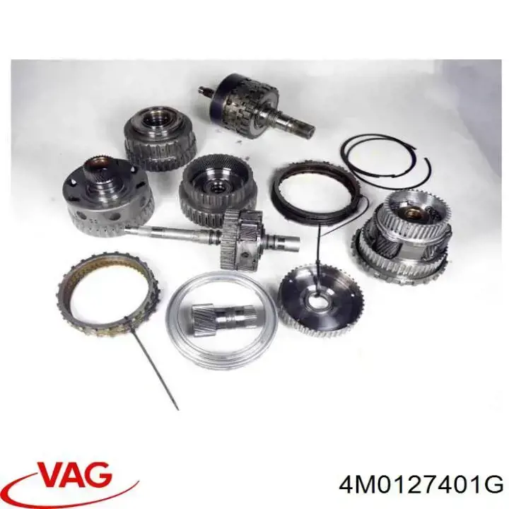 4M0127401G VAG Caja del filtro de combustible