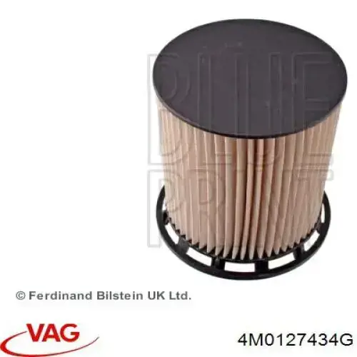 Filtro combustible VAG 4M0127434G