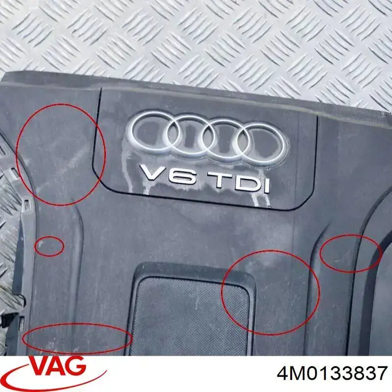 Comprar 4M0133837 VAG Caja del filtro de aire, parte inferior