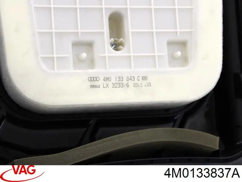 Caja del filtro de aire VAG 4M0133837A precio, desde 415,92 EUR