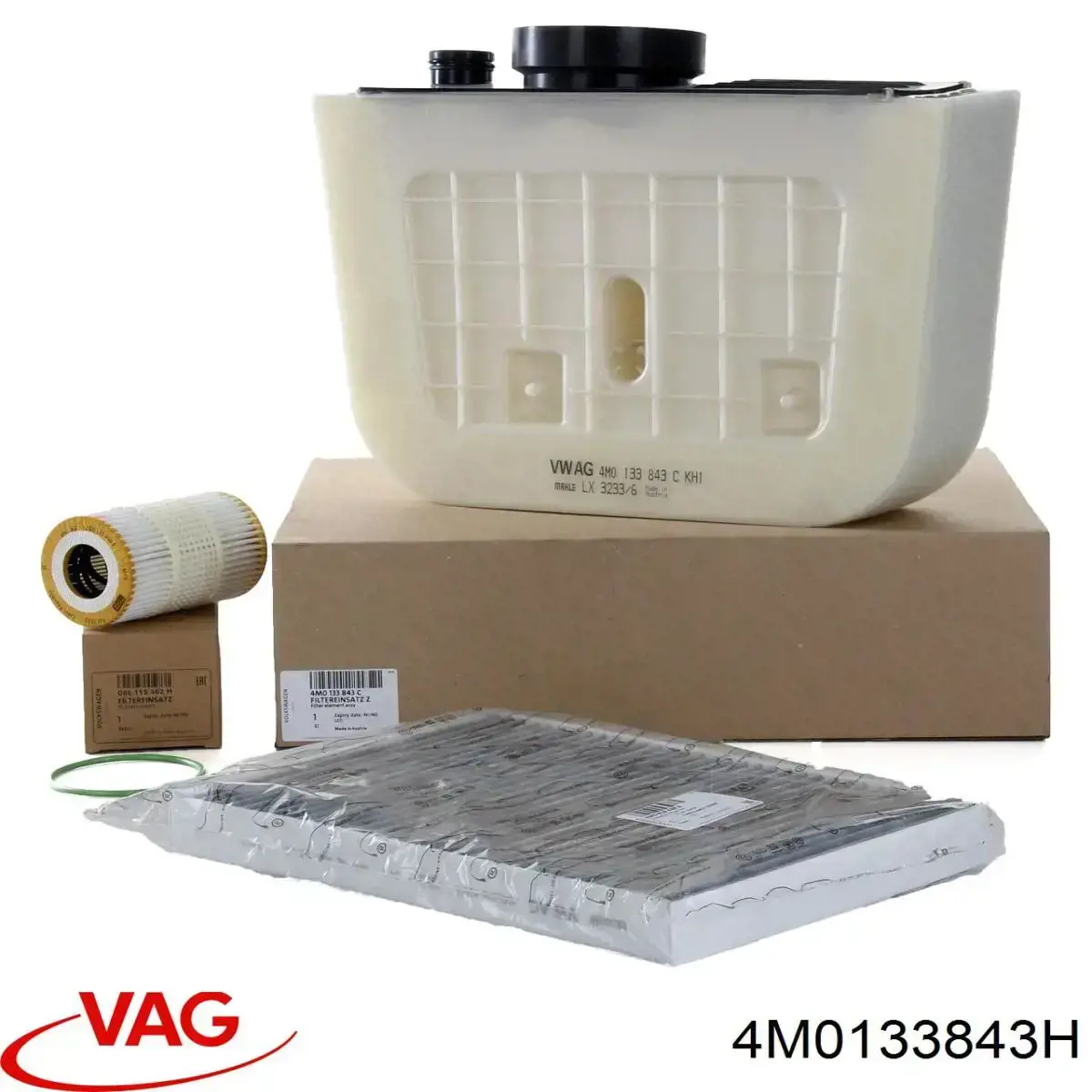 El filtro de aire VAG 4M0133843H precio, desde 33,12 EUR