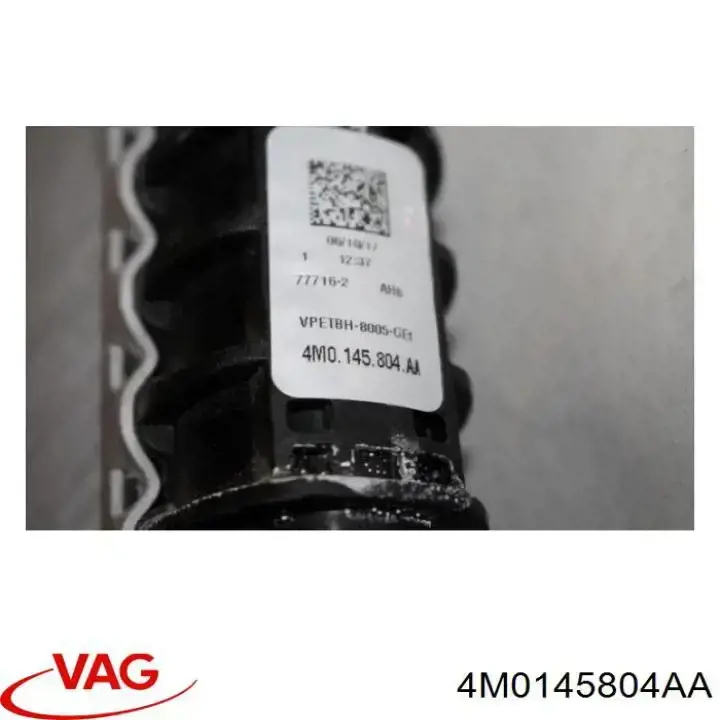 Comprar 4M0145804AA VAG Radiador adicional de refrigeración del motor