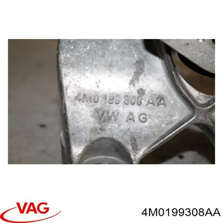Soporte derecho del motor 4M0199308AA VAG