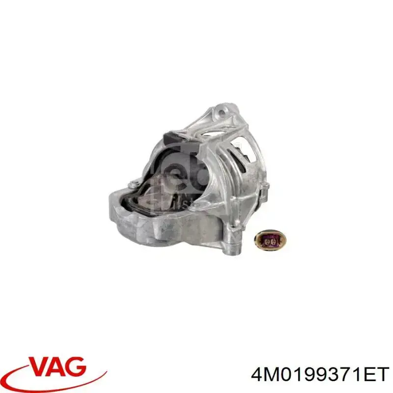 4M0199371ET VAG soporte motor izquierdo