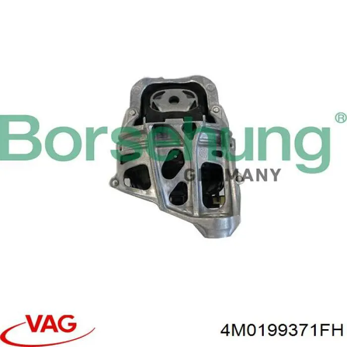 4M0199371FH VAG soporte motor izquierdo