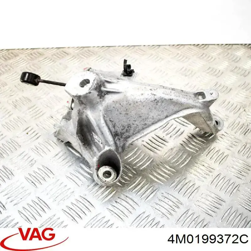 Soporte de motor derecho 4M0199372C VAG