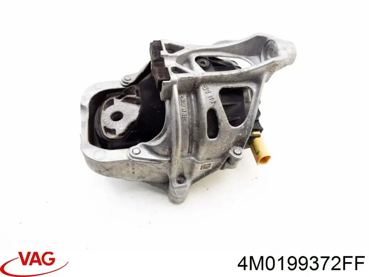 4M0199372FF VAG soporte de motor derecho