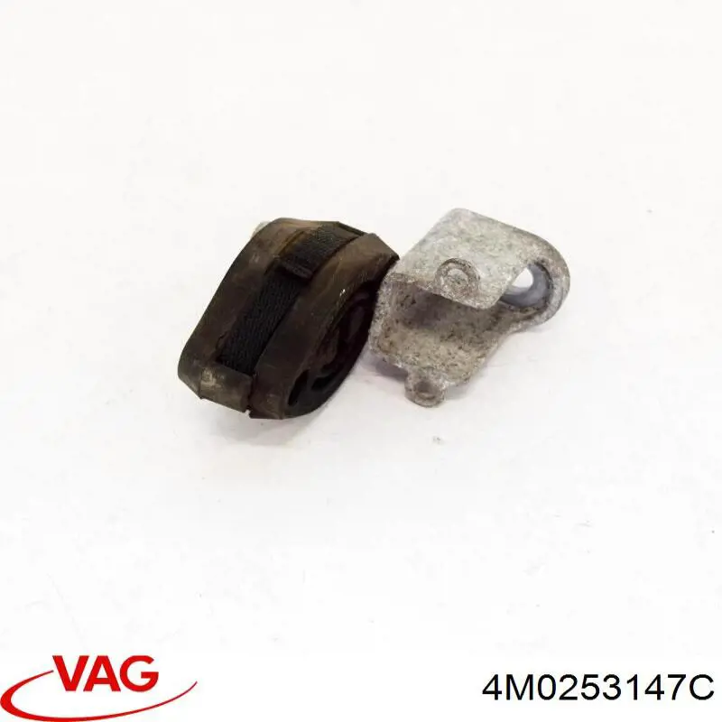 Soporte escape 4M0253147C VAG