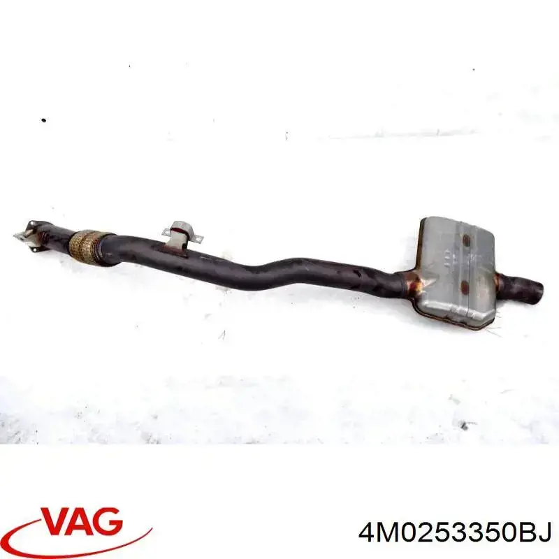 Silenciador, sección delantera VAG 4M0253350BJ precio, desde 715,95 EUR