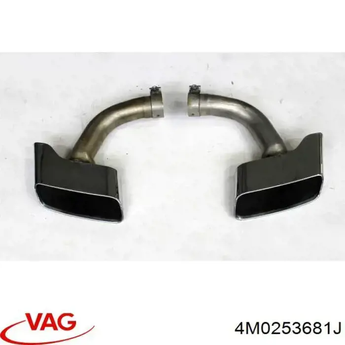 Silenciador trasero VAG 4M0253681J precio, desde 189,50 EUR