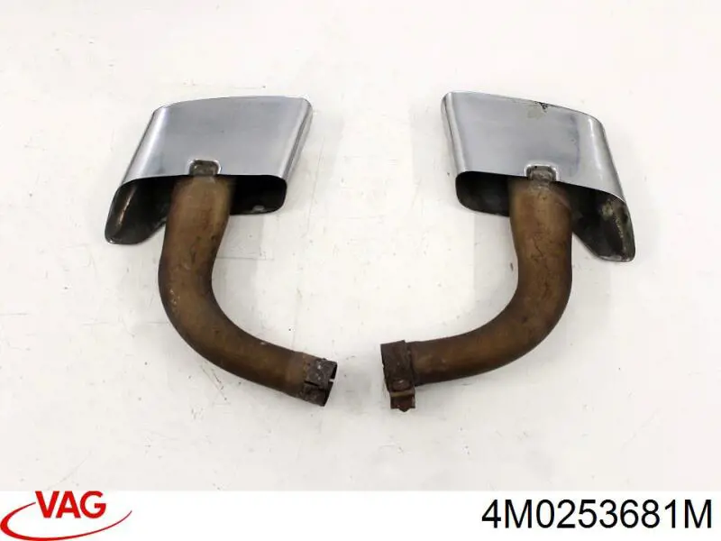 Cola de escape 4M0253681M VAG