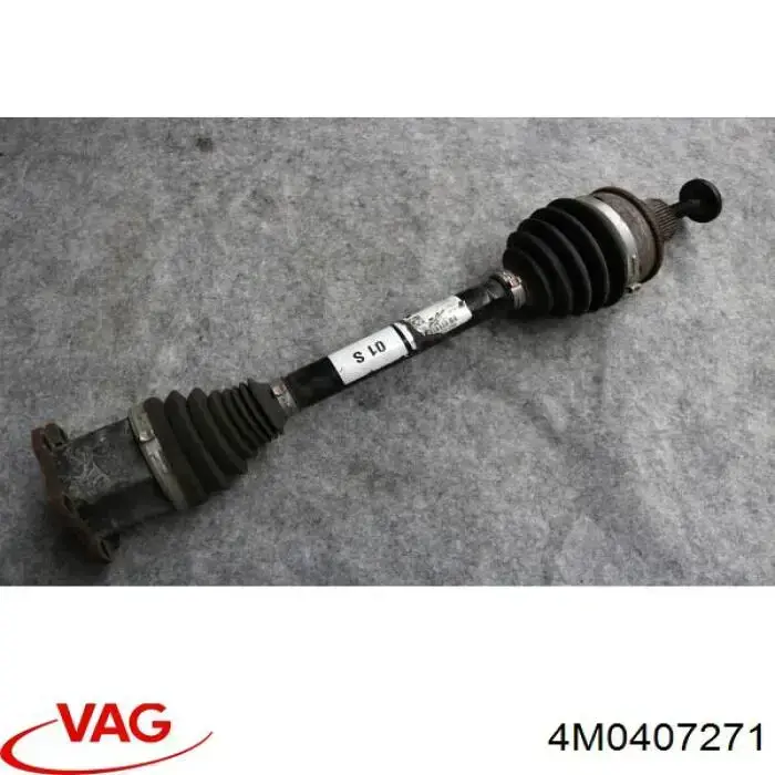 Semieje delantero 4M0407271AD VAG