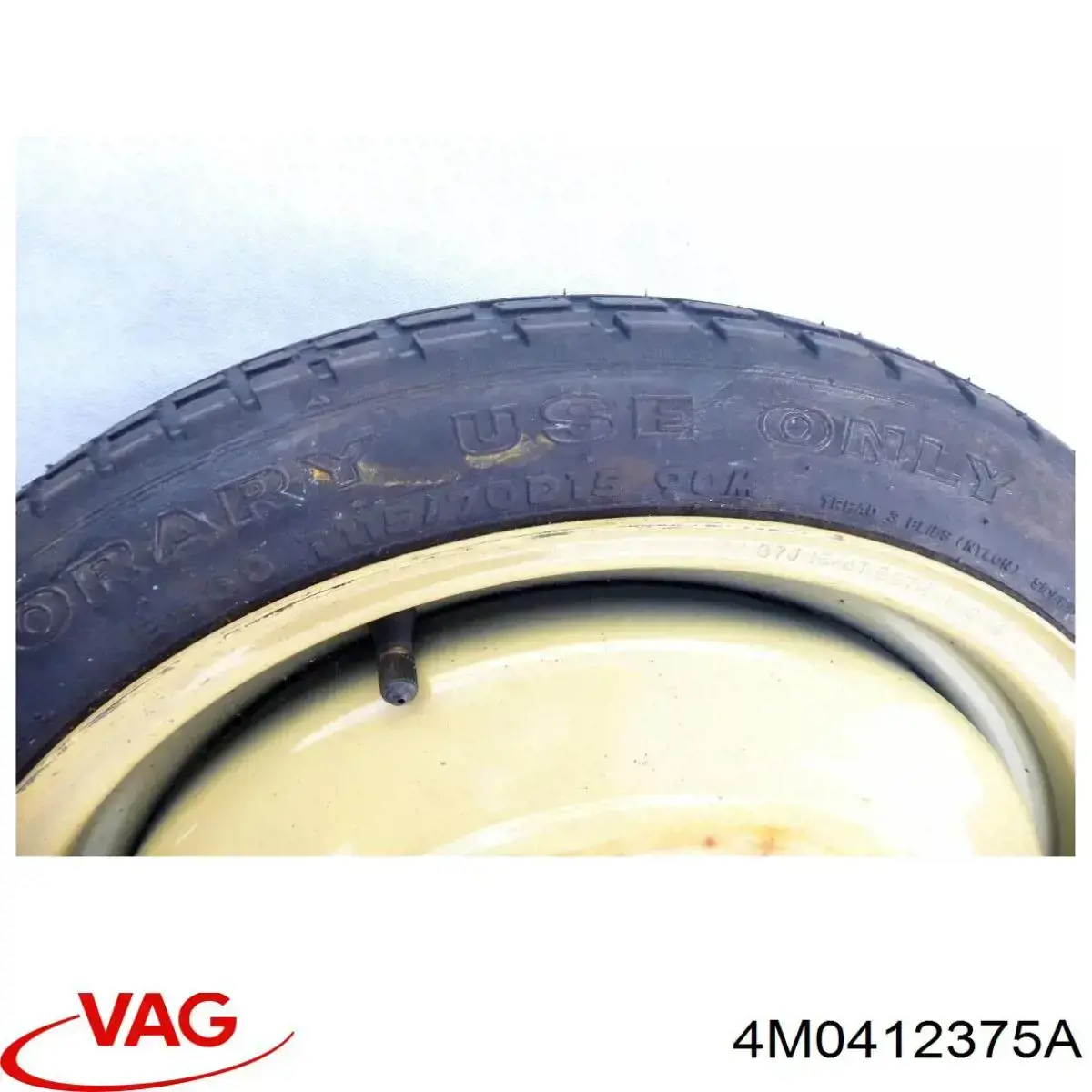 Cubierta de soporte del amortiguador delantero VAG 4M0412375A