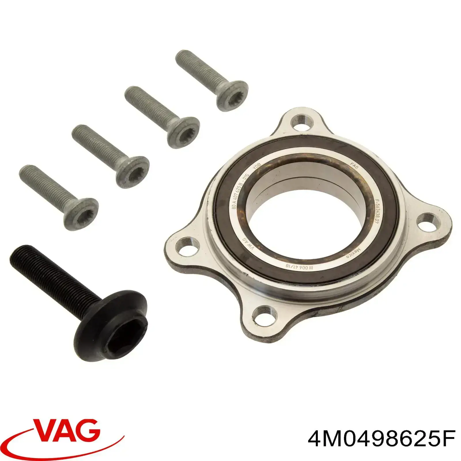 Comprar 4M0498625F VAG Cojinete de rueda delantero