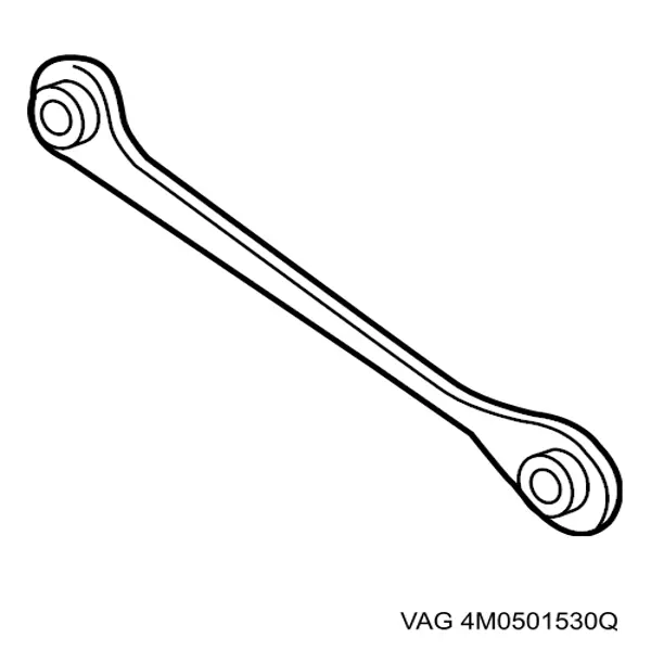 Comprar 4M0501530Q VAG Brazo transversal derecho de suspensión trasera