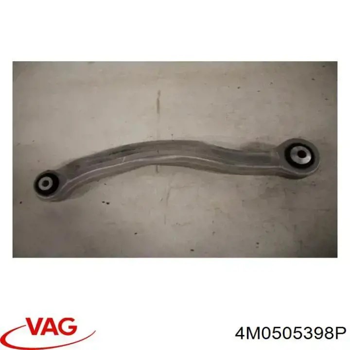 Brazo superior derecho de la suspensión trasera 4M0505398P VAG