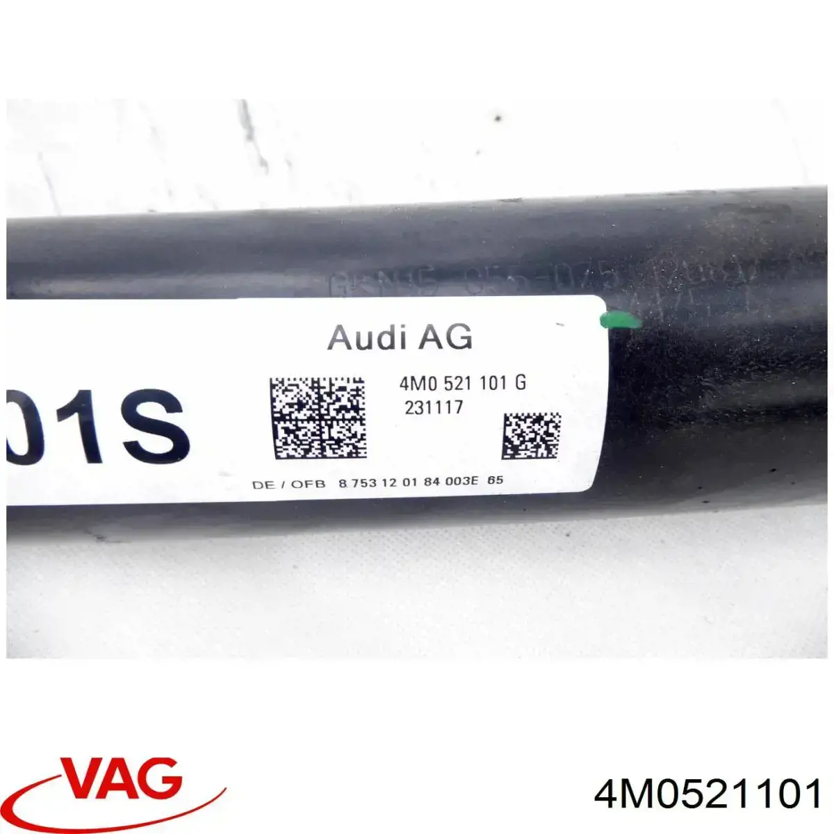 Árbol cardán VAG 4M0521101