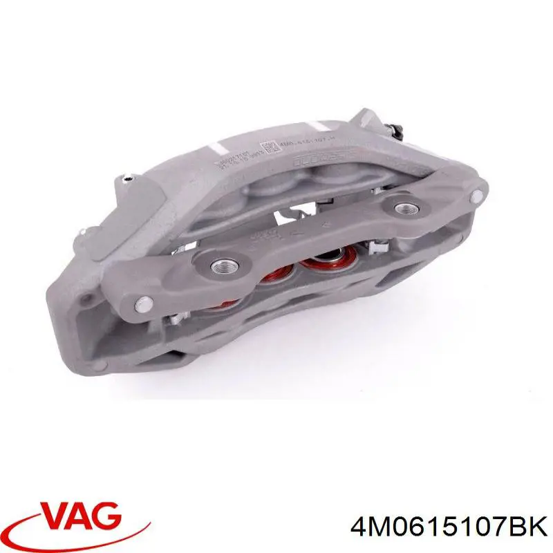 Pinza de freno delantera izquierda VAG 4M0615107BK precio, desde 164,08 EUR