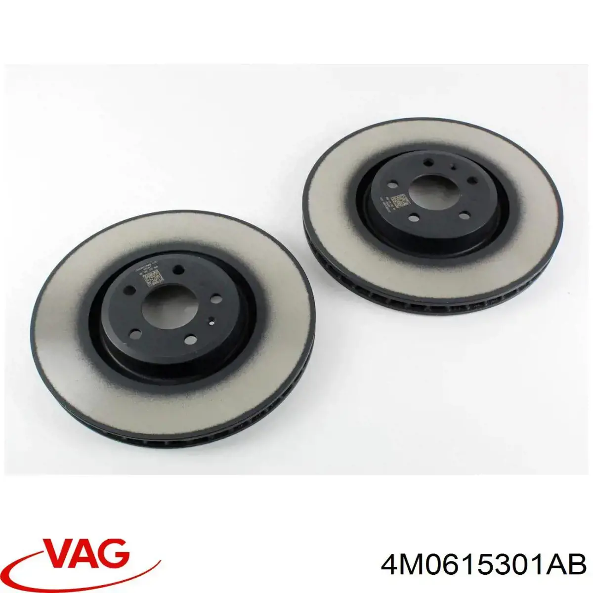 Freno de disco delantero 4M0615301AB VAG