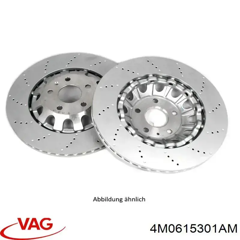 Frenos delanteros VAG 4M0615301AM precio, desde 535,96 EUR