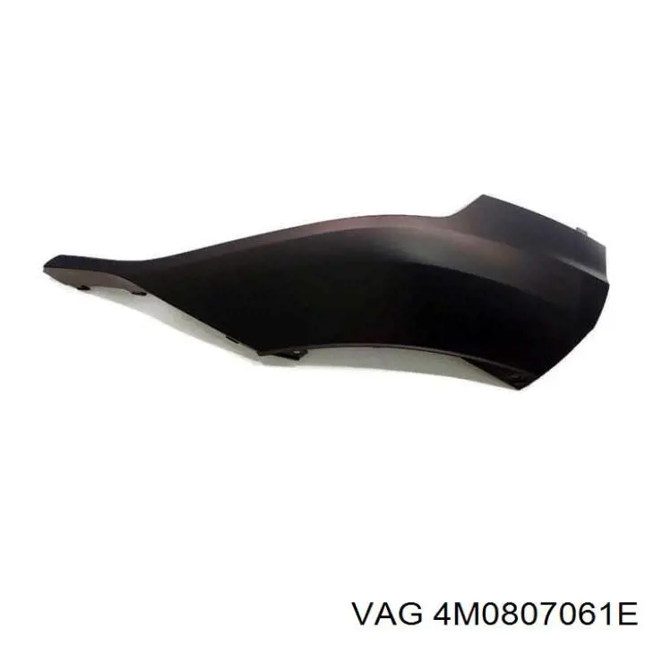 Alerón delantero izquierdo del parachoques VAG 4M0807061E precio, desde 57,85 EUR