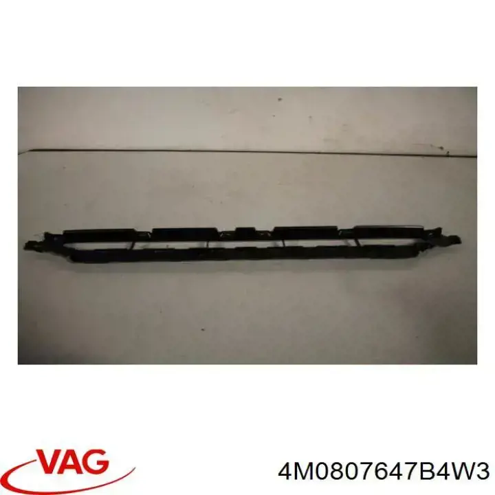 Comprar 4M0807647B4W3 VAG Rejilla central del parachoques delantero