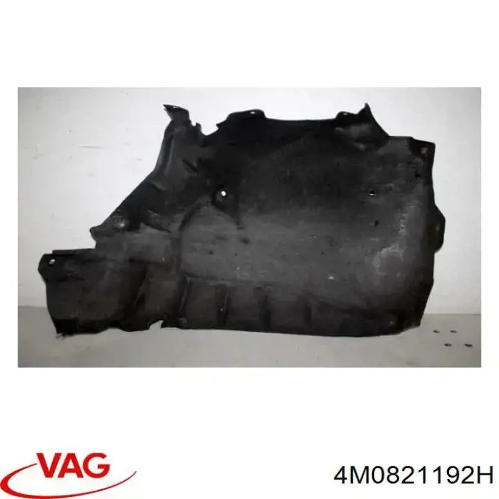 4M0821192H VAG Guardabarros interior trasero derecho del guardafango delantero