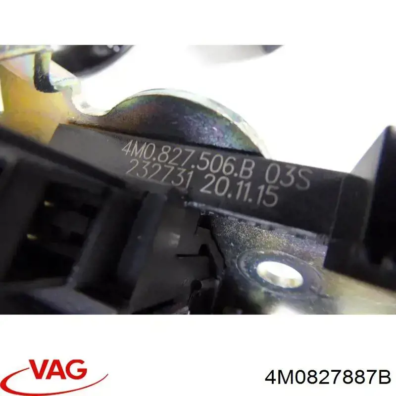 4M0827887B VAG Motor de apertura/cierre del cierre del maletero (puerta trasera 3/5)