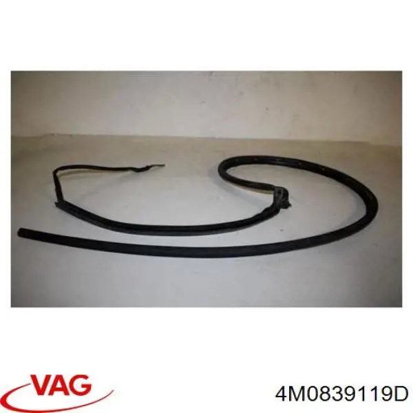 Comprar 4M0839119D VAG Sellador de moldura de estribo delantero izquierdo