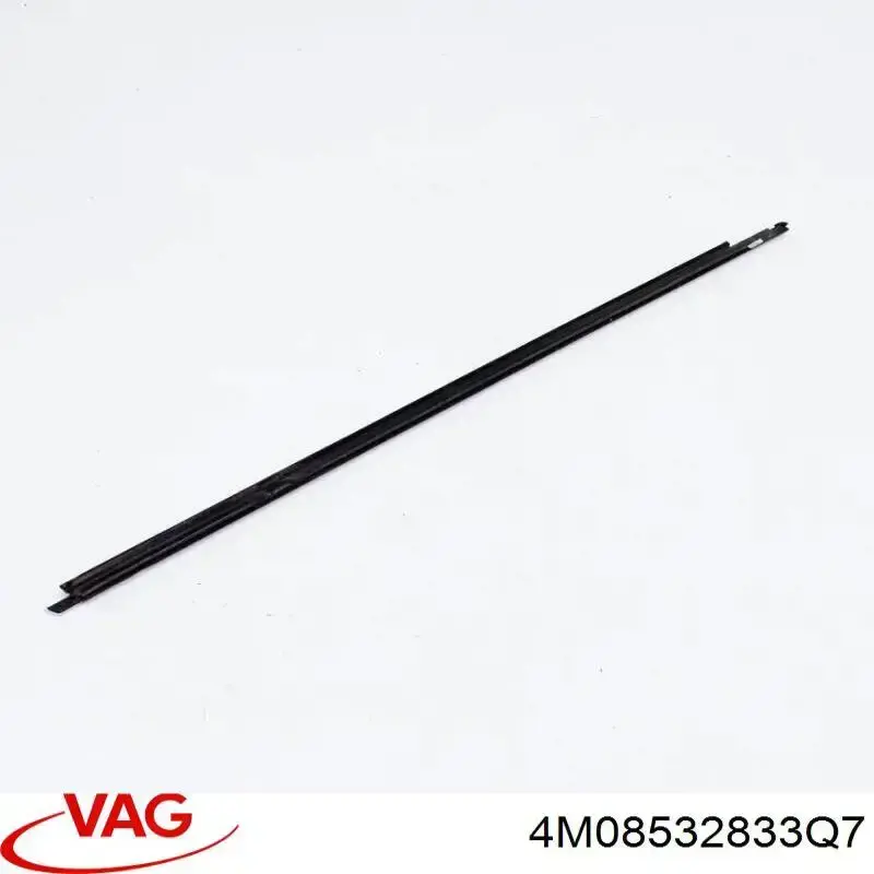 Comprar 4M08532833Q7 VAG Moldura de cristal de la puerta delantera izquierda