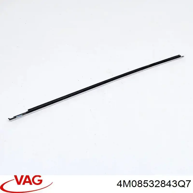 Comprar 4M08532843Q7 VAG Moldura de cristal de puerta delantera derecha