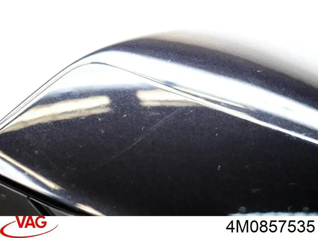 Cristal de espejo retrovisor exterior izquierdo 4M0857535 VAG