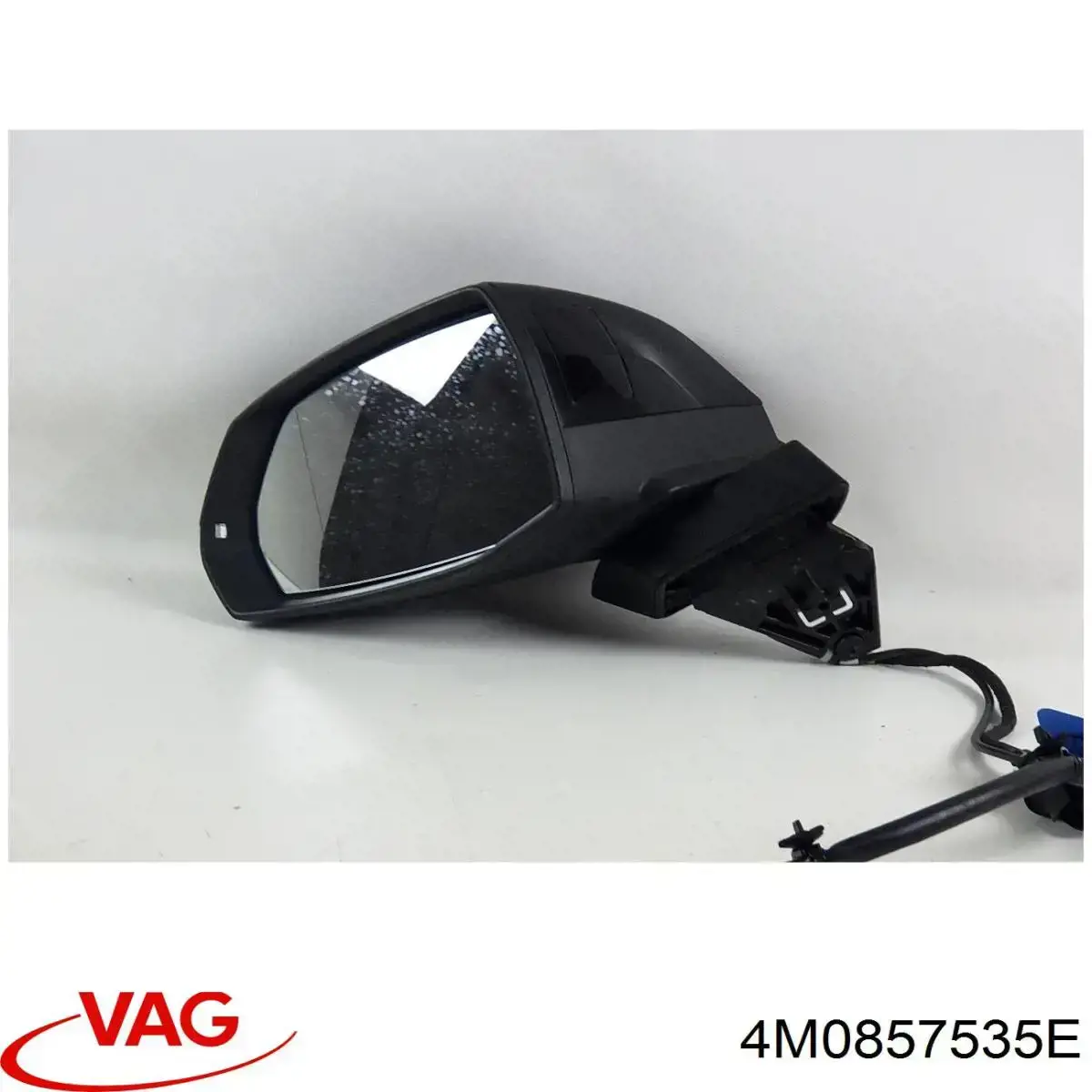 Cristal de espejo retrovisor exterior izquierdo 4M0857535E VAG