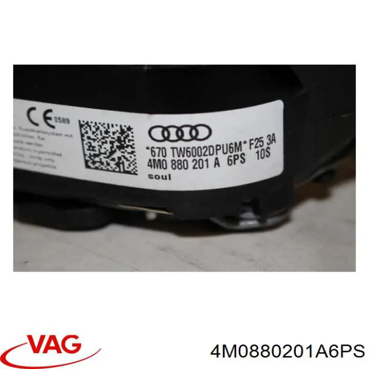 Airbag en el lado del conductor VAG 4M0880201A6PS precio, desde 495,66 EUR