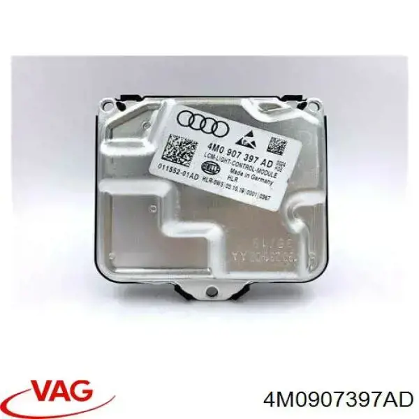 4M0907397AD VAG modulo de control de faros (ecu)