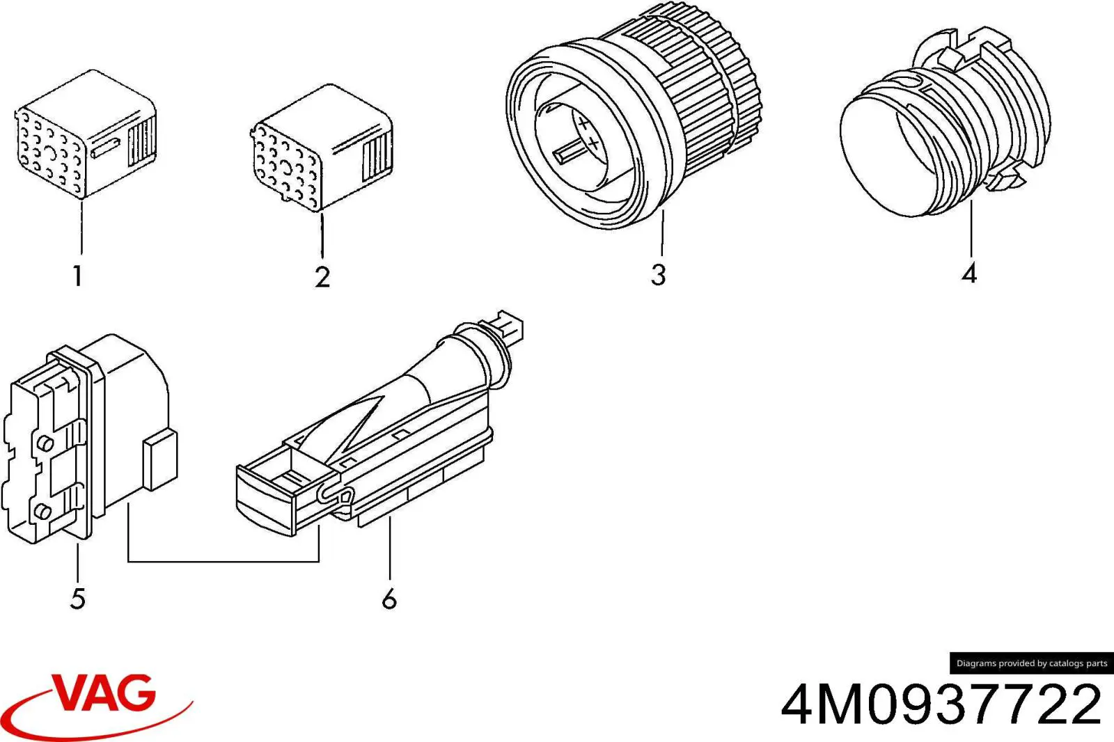 4M0937722 Porsche