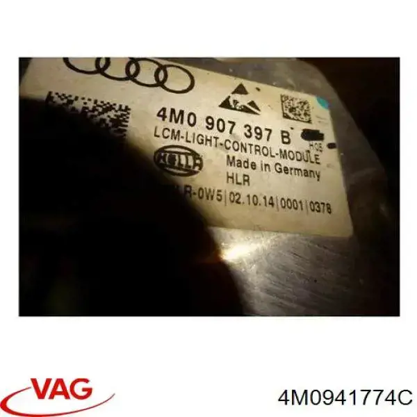 Faro derecho 4M0941774C VAG