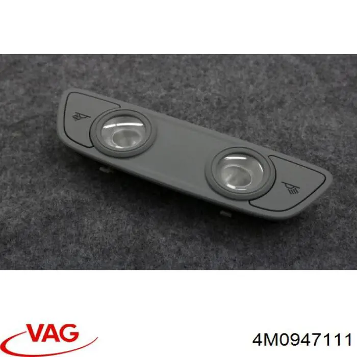 Luz interior trasera 4M0947111 VAG