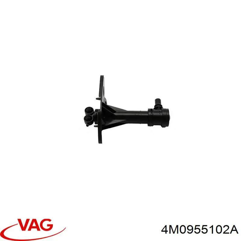 Tobera del lavador de faro delantero derecho VAG 4M0955102A precio, desde 27,30 EUR